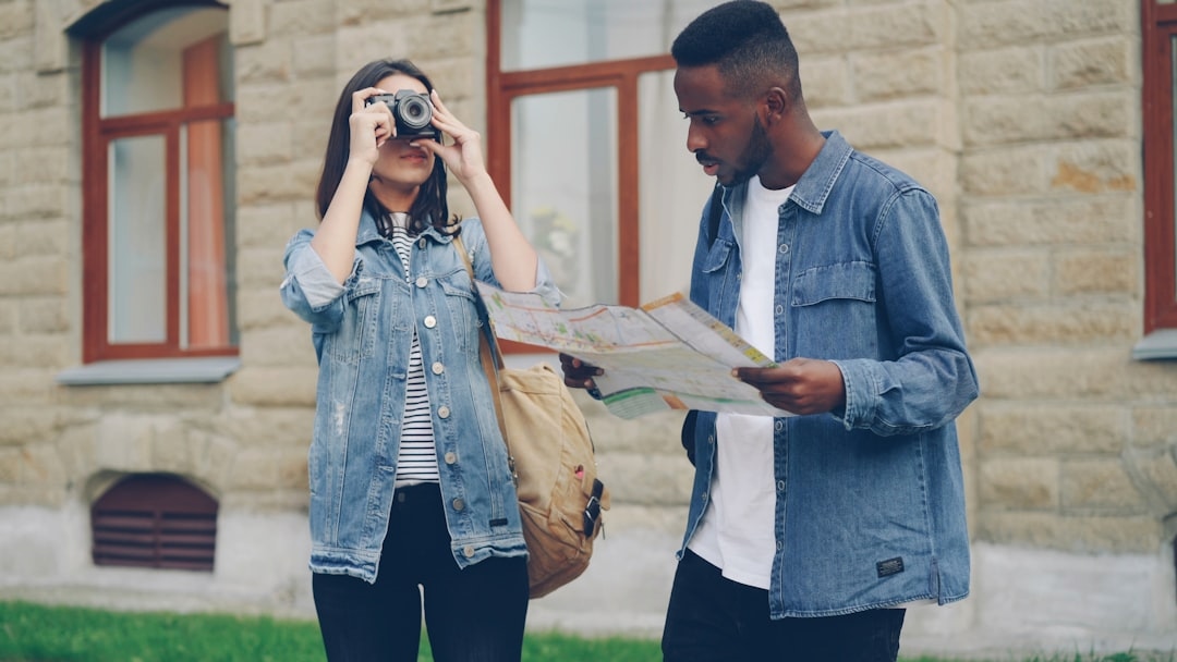 Карта города с объектами недвижимости